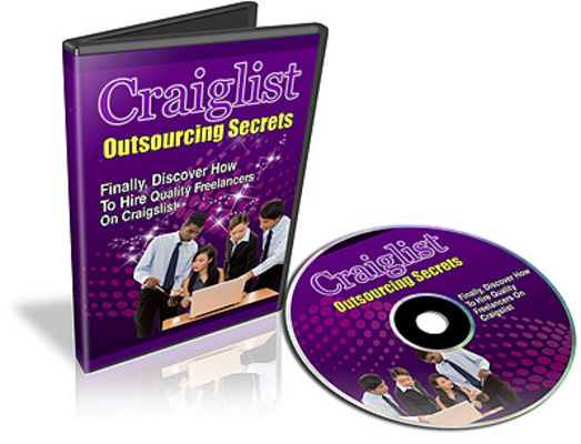 Product picture Craigslist Outsourcing Secrets Tutorial